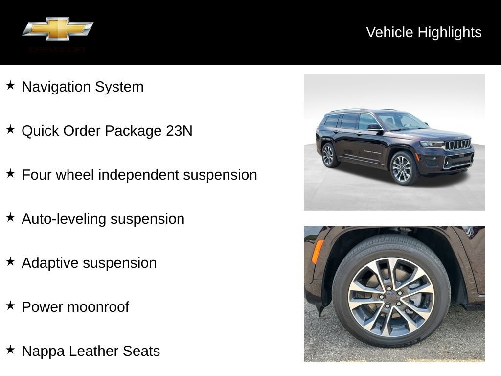 Used 2023 Jeep Grand Cherokee L Overland AWD/4WD image 18