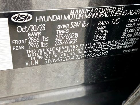 Used 2023 Hyundai Santa Fe SEL AWD/4WD image 11