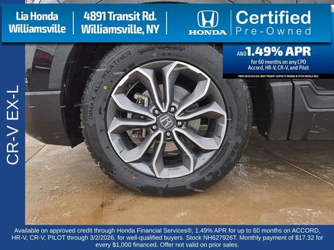 Certified 2022 Honda CR-V EX-L image 26