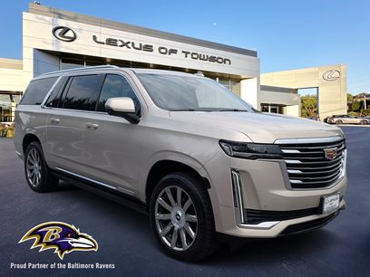 Used 2021 Cadillac Escalade ESV Premium Luxury Platinum