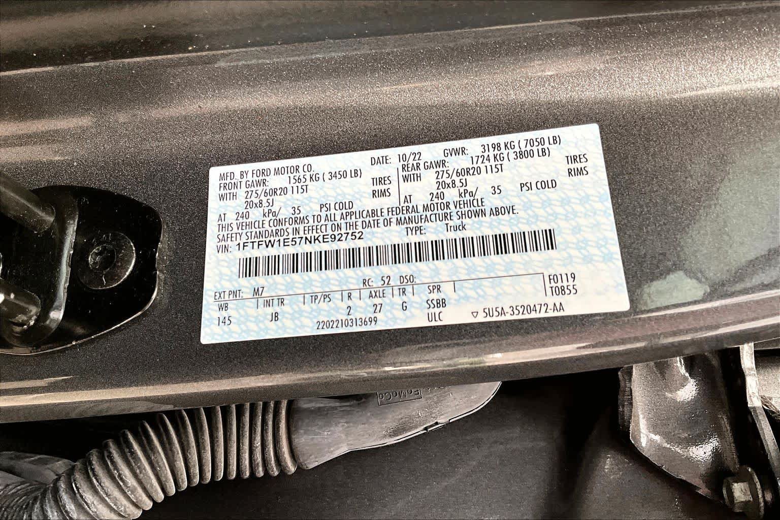 Used 2022 Ford F150 XL w/ STX Appearance Package AWD/4WD image 37