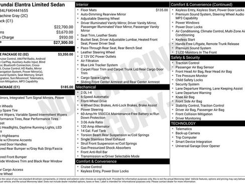 Used 2019 Hyundai Elantra Limited w/ Ultimate Package 02 FWD image 8