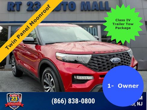 Certified 2022 Ford Explorer ST-Line w/ Class IV Trailer Tow Package AWD/4WD image 1