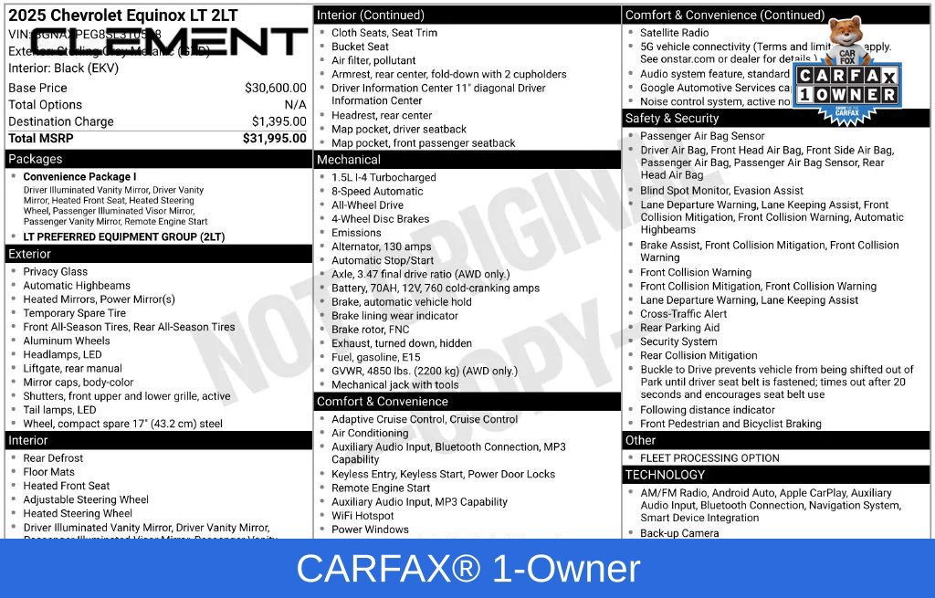 Used 2025 Chevrolet Equinox LT AWD/4WD image 3