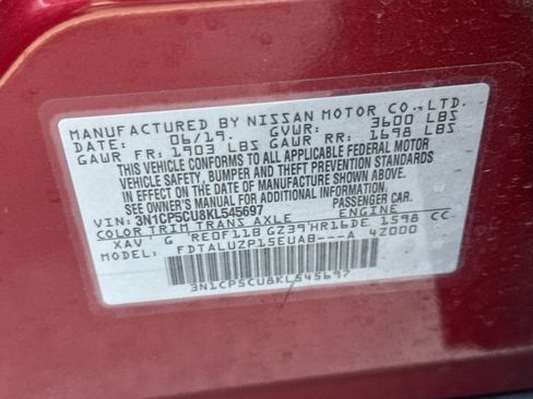 Used 2019 Nissan Kicks SR w/ SR Premium Package FWD image 26