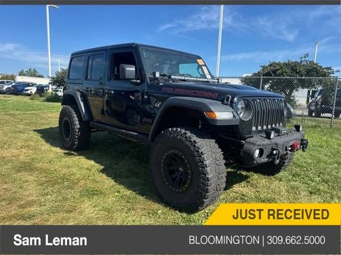 Used 2022 Jeep Wrangler Unlimited Rubicon w/ LED Lighting Group AWD/4WD image 1