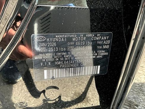 New 2026 Hyundai Sonata SEL AWD/4WD image 15