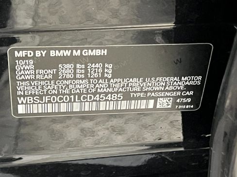 Used 2020 BMW M5 w/ Executive Package image 42