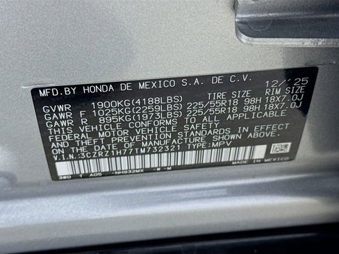 Used 2026 Honda HR-V EX-L image 42