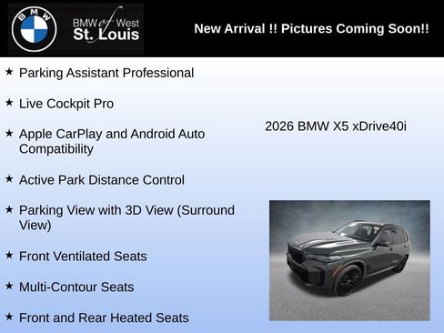 Used 2026 BMW X5 xDrive40i w/ Executive Package AWD/4WD image 14