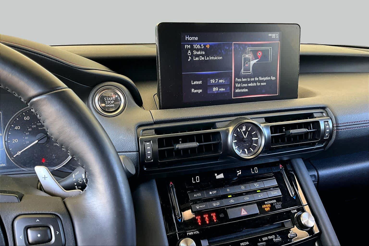 Used 2025 Lexus IS 350 F Sport w/ Accessory Package 2 RWD image 6