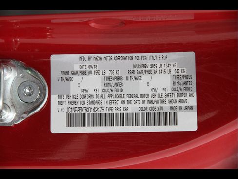 Used 2019 FIAT 124 Spider Lusso w/ Convenience Group RWD image 23