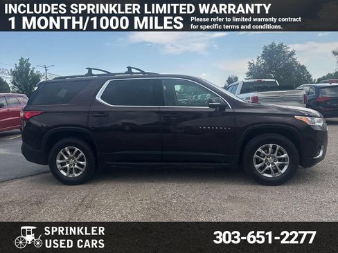 Used 2019 Chevrolet Traverse LT w/ LPO, 'HIT The Road' Package AWD/4WD image 1