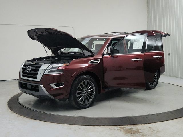 Used 2023 Nissan Armada Platinum w/ Captain's Chairs Package RWD image 11