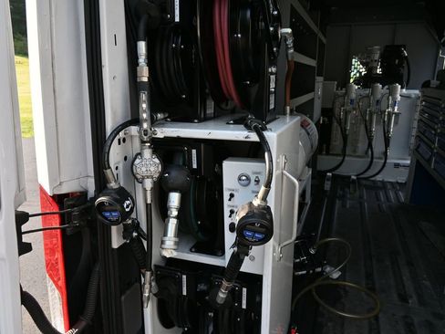 Used 2023 Ford Transit 350 148 High Roof Extended DRW w/ Upfitter Package AWD/4WD image 36