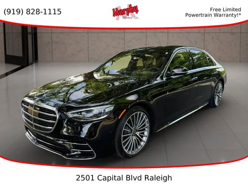 Used 2021 Mercedes-Benz S 580 4MATIC Sedan w/ AMG Line image 1