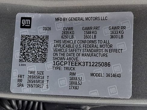 Used 2026 Chevrolet Colorado Trail Boss AWD/4WD image 30