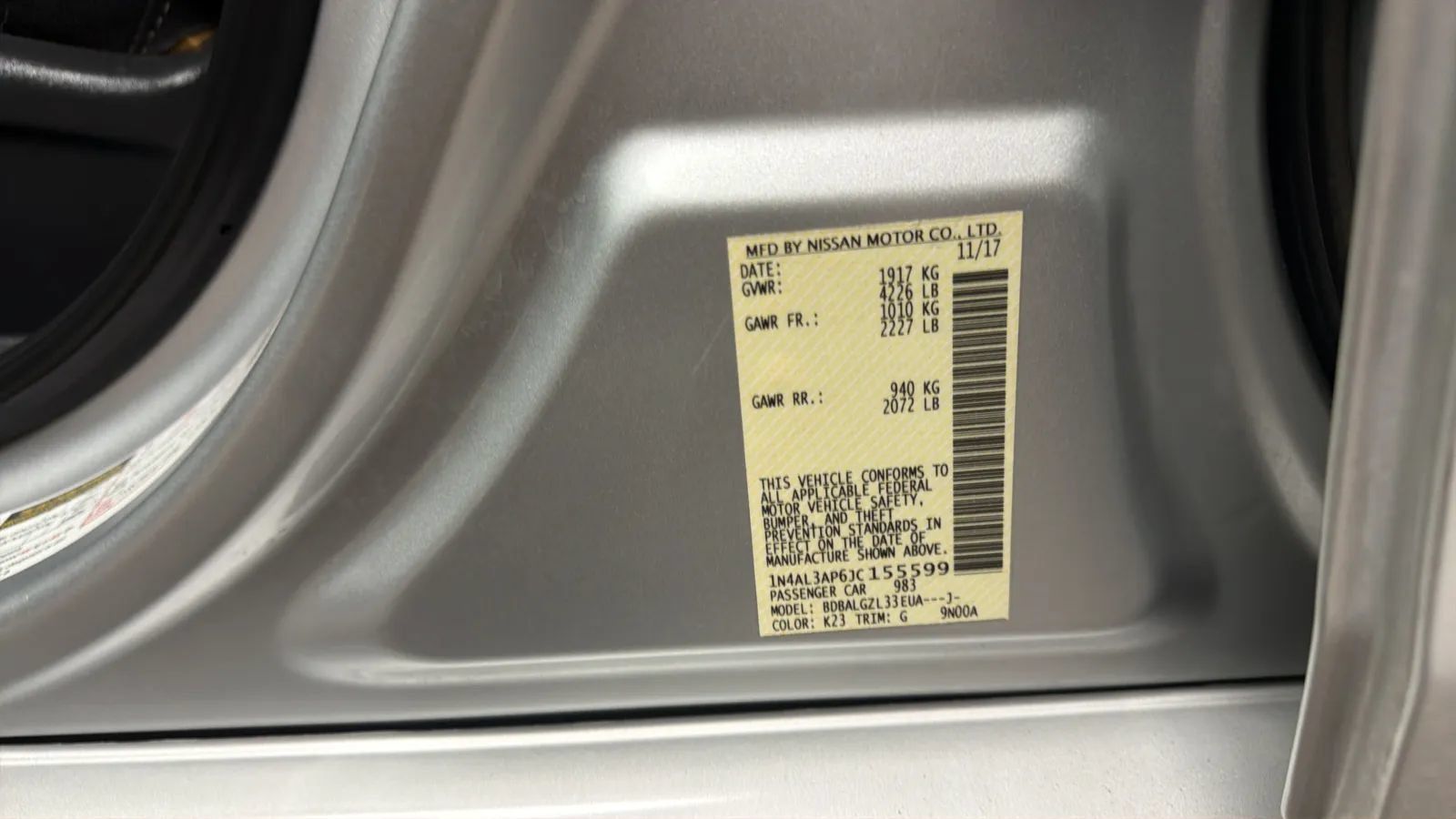 Used 2018 Nissan Altima 2.5 S w/ S Convenience Package FWD image 25