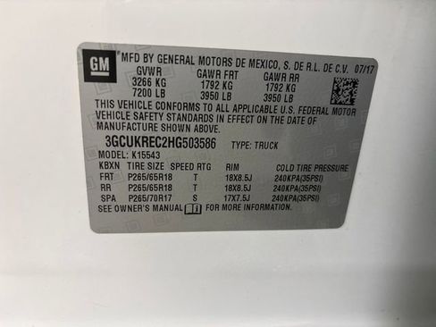 Used 2017 Chevrolet Silverado 1500 LT w/ All Star Edition image 14