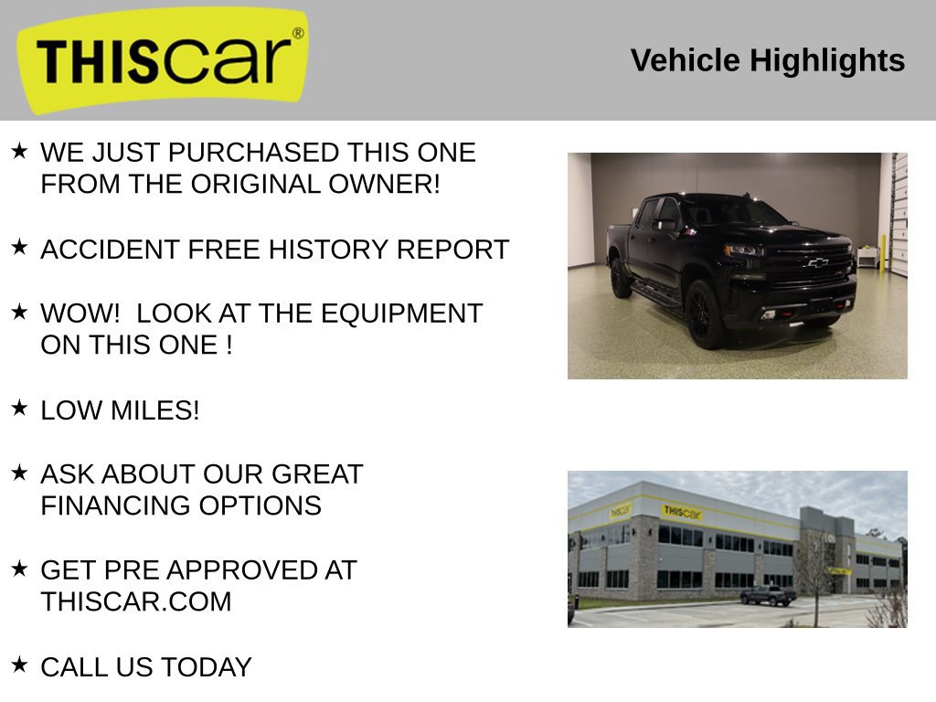 Used 2022 Chevrolet Silverado 1500 LT Trail Boss w/ Safety Package AWD/4WD image 12