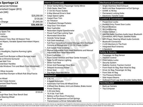 Used 2019 Kia Sportage LX image 2