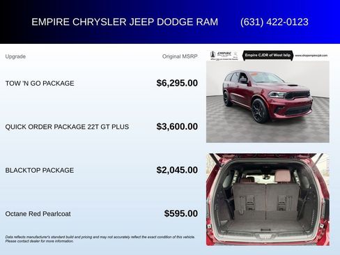 Used 2026 Dodge Durango GT w/ Tow 'N Go Package AWD/4WD image 6