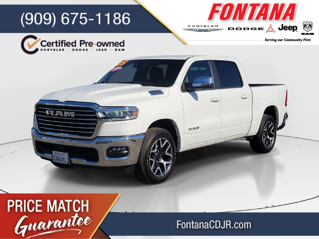 Certified 2025 RAM 1500 Laramie AWD/4WD image 1