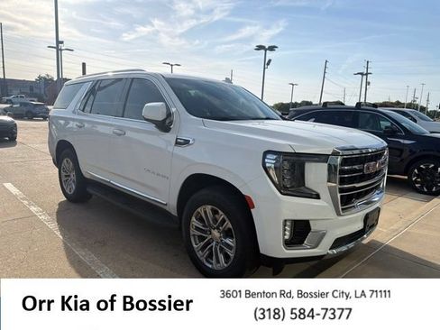 Used 2021 GMC Yukon SLT w/ SLT Luxury Plus Package RWD image 5