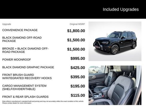 New 2026 Ford Bronco Sport Big Bend w/ Convenience Package AWD/4WD image 5