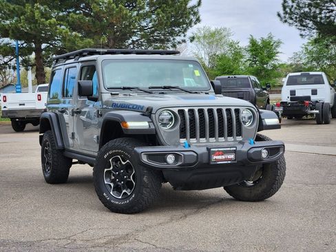 Used 2021 Jeep Wrangler Unlimited Rubicon 4xe image 1