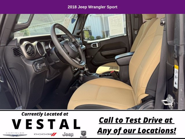 Used 2018 Jeep Wrangler Sport AWD/4WD image 9