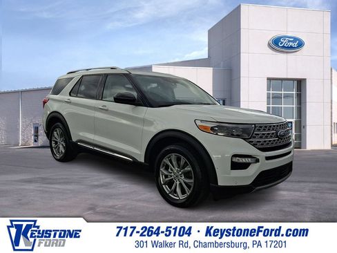 Certified 2023 Ford Explorer Limited AWD/4WD image 1