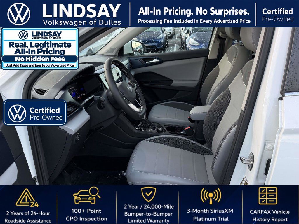 Certified 2023 Volkswagen Taos SE w/ Panoramic Sunroof Package AWD/4WD image 12