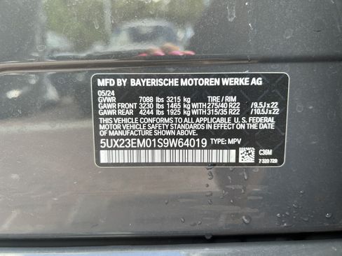 Used 2025 BMW X7 xDrive40i w/ Executive Package AWD/4WD image 34