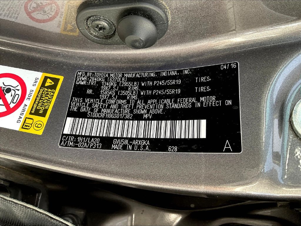 Used 2016 Toyota Highlander Limited Platinum AWD/4WD image 9