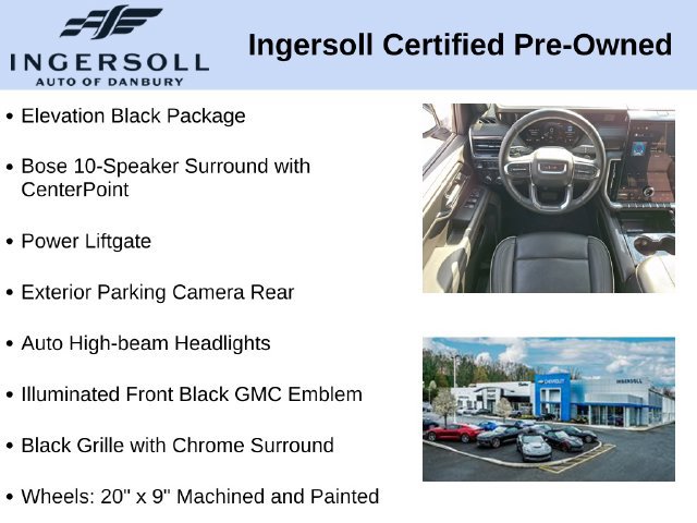 Used 2025 GMC Yukon Elevation w/ LPO, Elevation Black Package AWD/4WD image 10