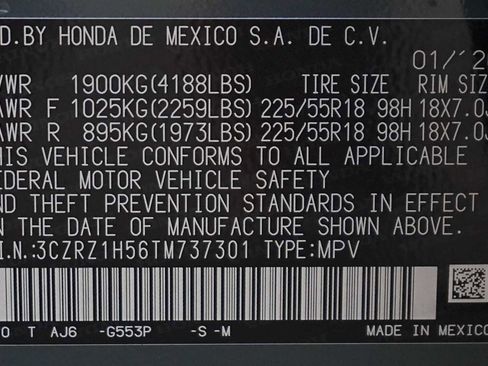 New 2026 Honda HR-V Sport image 21