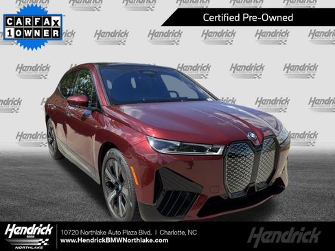 Certified 2023 BMW iX xDrive50 w/ Premium Package AWD/4WD image 1