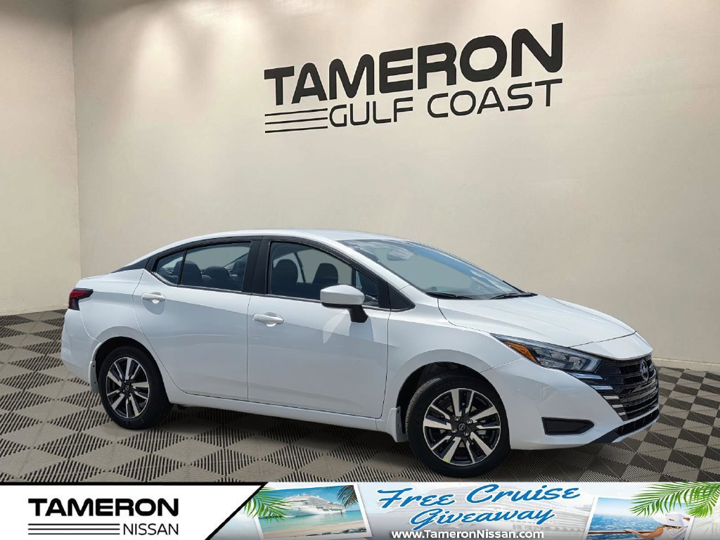New 2025 Nissan Versa SV w/ Trunk Package FWD image 1
