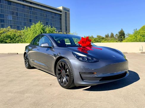Used 2023 Tesla Model 3 Performance AWD/4WD image 1