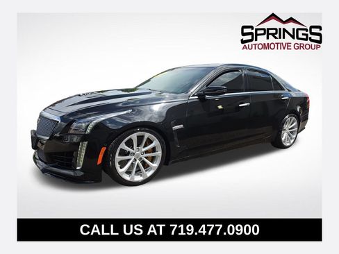 Used 2017 Cadillac CTS V w/ Luxury Package RWD image 1