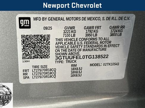 New 2026 GMC Sierra 1500 AT4X image 24