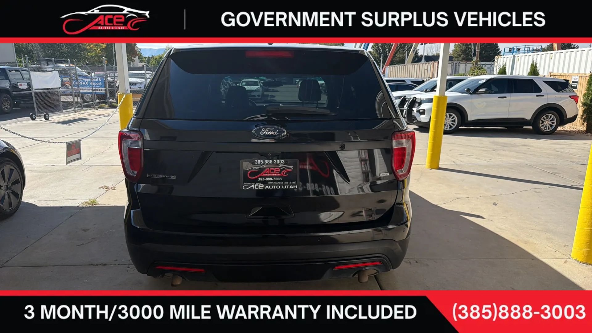 Used 2017 Ford Explorer 4WD Police Interceptor image 3
