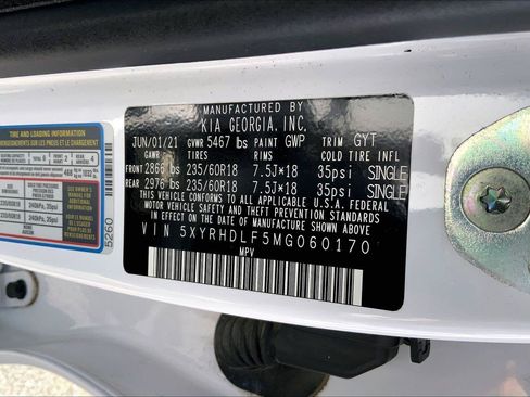 Used 2021 Kia Sorento EX w/ Panoramic Sunroof Package AWD/4WD image 33