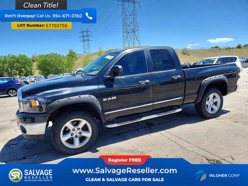 Used 2008 Dodge Ram 1500 Truck SLT w/ Popular Equipment Group AWD/4WD image 1