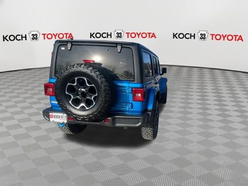 Used 2022 Jeep Wrangler Unlimited Rubicon 4xe w/ Cold Weather Group image 21