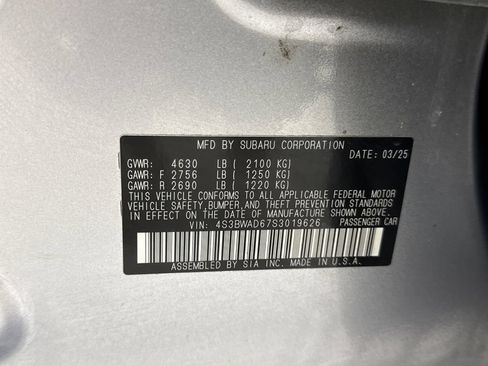 Used 2025 Subaru Legacy Premium AWD/4WD image 27