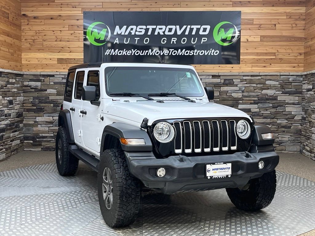 Used 2021 Jeep Wrangler Unlimited Sport AWD/4WD image 3