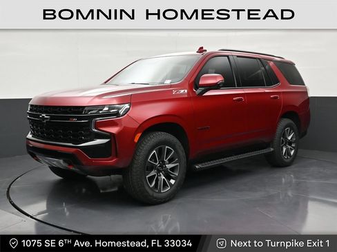 Used 2023 Chevrolet Tahoe Z71 w/ Luxury Package AWD/4WD image 1