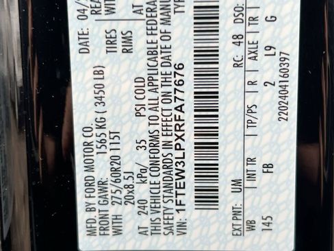 Used 2024 Ford F150 XLT w/ Equipment Group 302A MID image 36